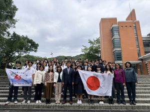 2025日本愛媛縣川之江高校蒞校參訪代表照片